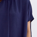 The Elsie Top in Navy