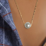 LJ Sonder Single Pearl Necklace