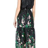 FINAL SALE: JADE Secret Garden Pleated Maxi