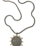 Derby Horse Coin Necklace