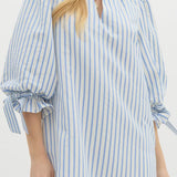 Sky Blue Stripe Dress (EO)