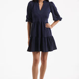 Smith and Quinn Tory Dress in Ponte Navy