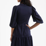 Smith and Quinn Tory Dress in Ponte Navy