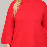 The Margaret Sweater in Red