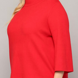 The Margaret Sweater in Red