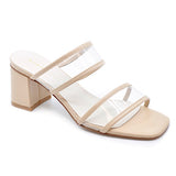 FINAL SALE:Koko+Palenki Ghost Sandal in Nude