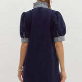 Navy Knit Dress (EO)