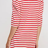 FINAL SALE: Red Striped Knit Dress