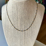 RESTOCKING! Cairo Black and Gold Chain Necklace