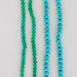 Choker Length Genuine Turquoise Necklace